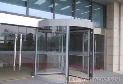 酒店不锈钢旋转门