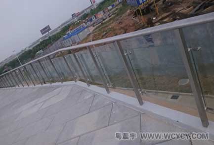 14年已完工不锈钢护栏工程
